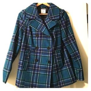 Plaid Old Navy coat