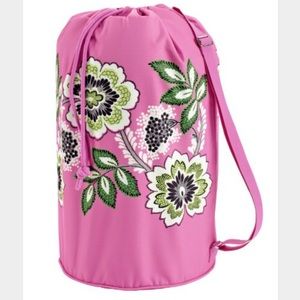 Vera Bradley draw string laundry bag