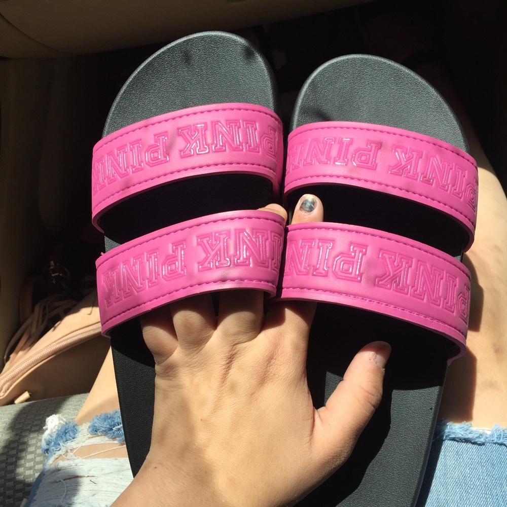 PINK sandals