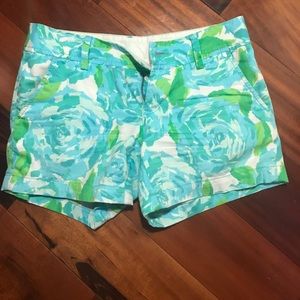 EUC Lilly Pulitzer Blue FP shorts