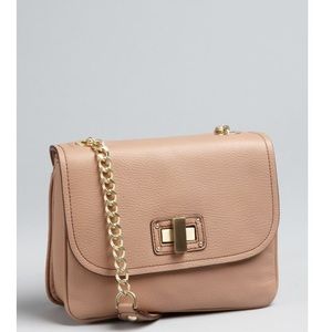 BCBG nude small shoulder bag