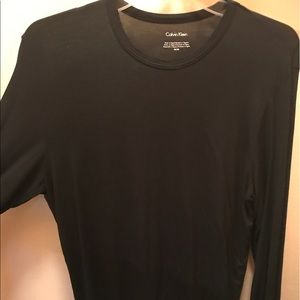 Calvin Klein black long sleeve shirt