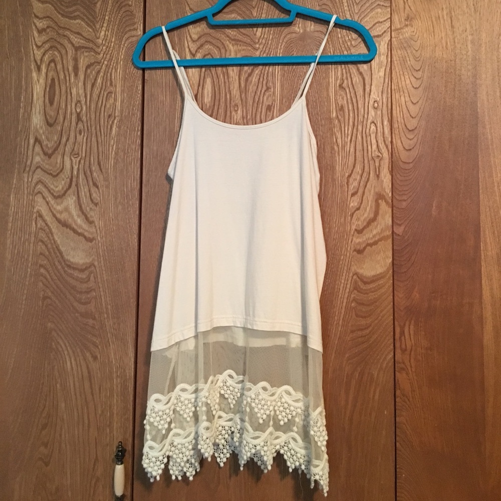 Lace Extender Tank!