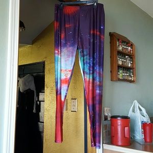 Plus Size Nebula Leggings