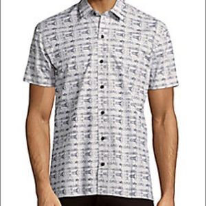 WRK Men's Short Sleeve Button Down NWT