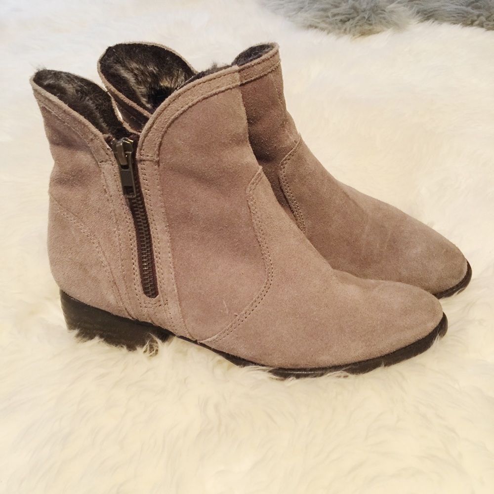 👢 Seychelles Lucky Penny faux fur lined boots