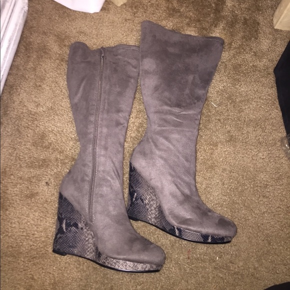 Metaphor wedged boots - Picture 5 of 6