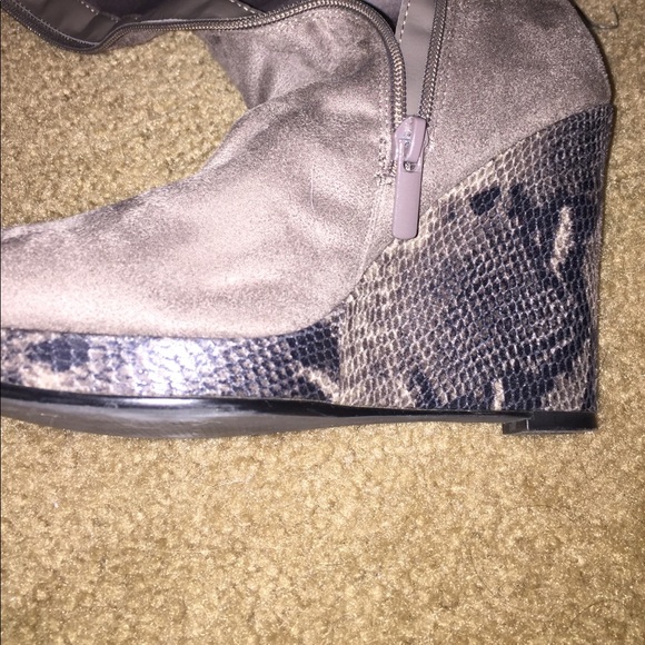 Metaphor wedged boots - Picture 6 of 6