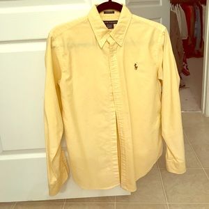 Yellow Ralph Lauren Button Down