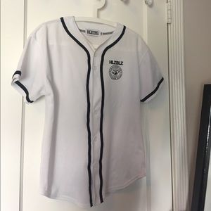 HLZBLZ White and Black Jersey