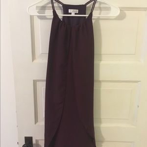 Plum dress