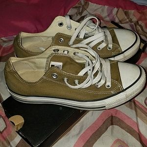 Olive green converses