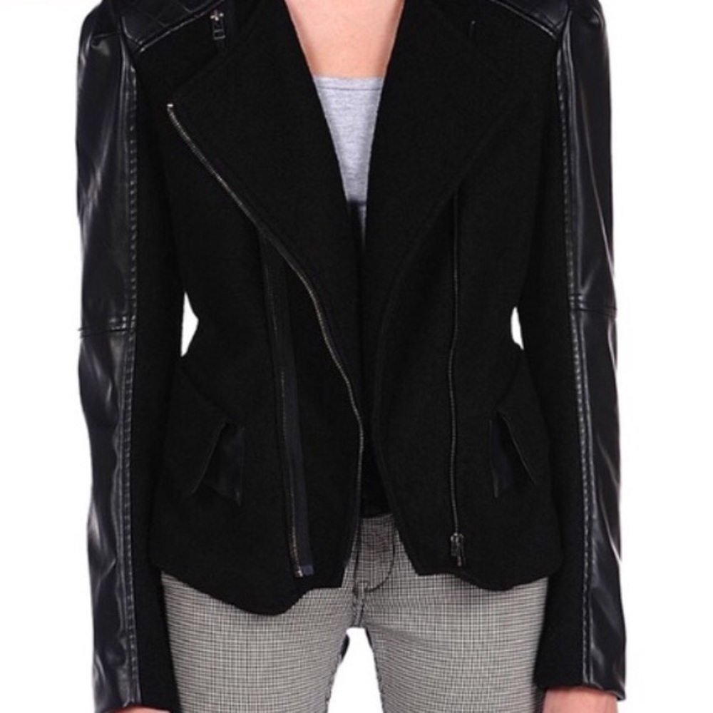BlankNYC faux leather jacket