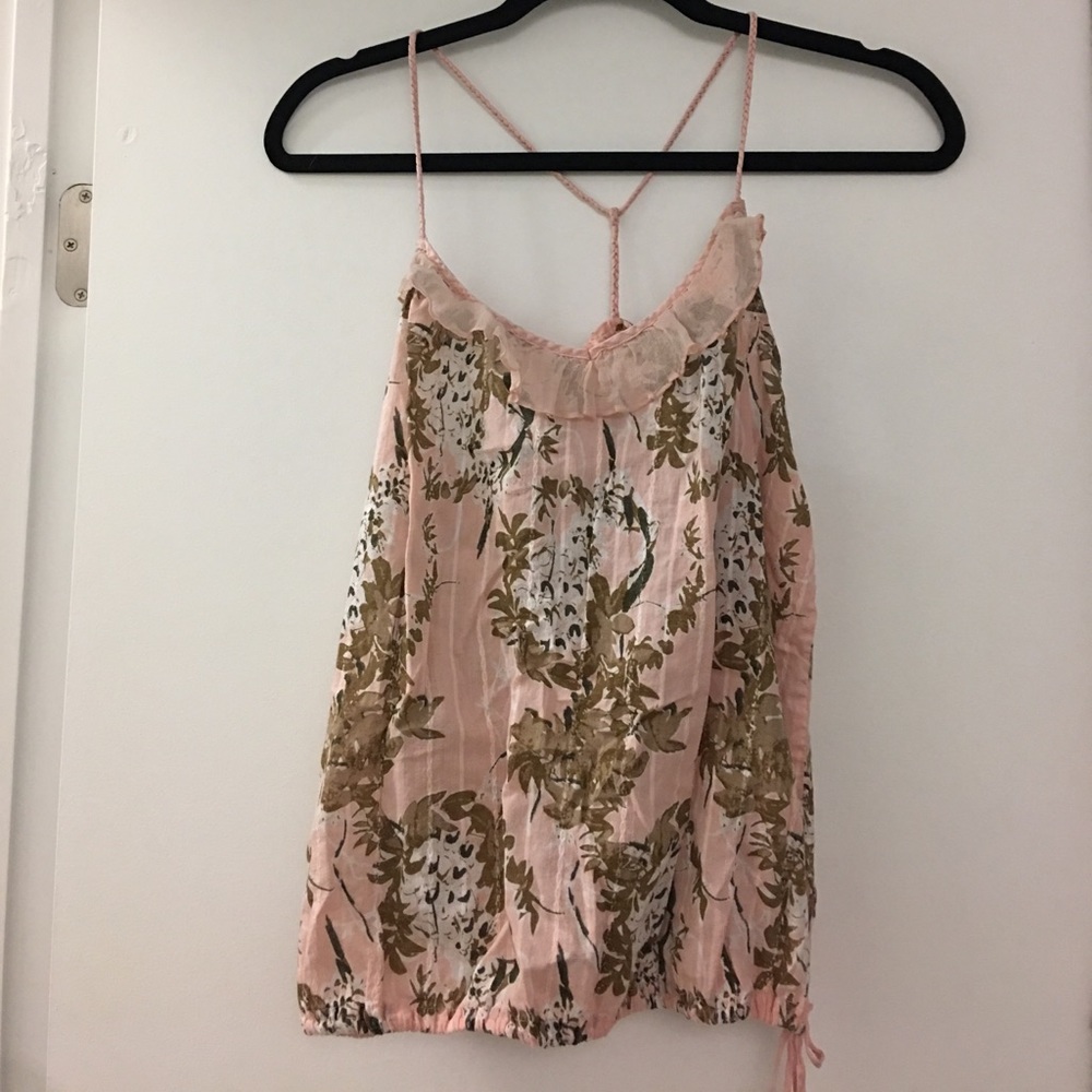 Floral tank top