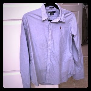 Blue Ralph Lauren Button Down
