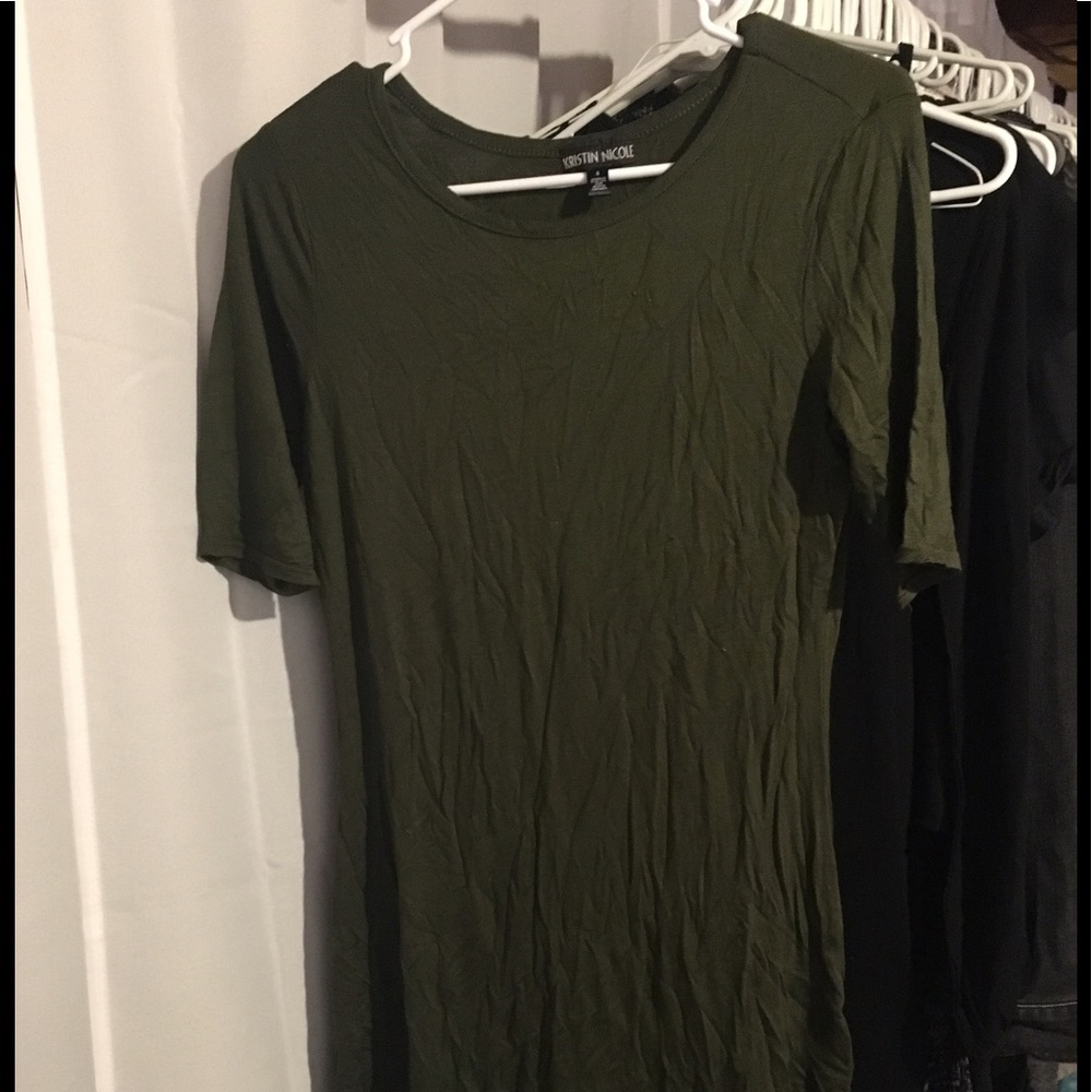 Brand new forest green dress