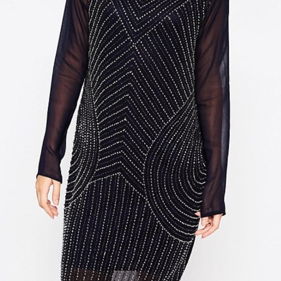 Embellished Shift Dress - Picture 3 of 4