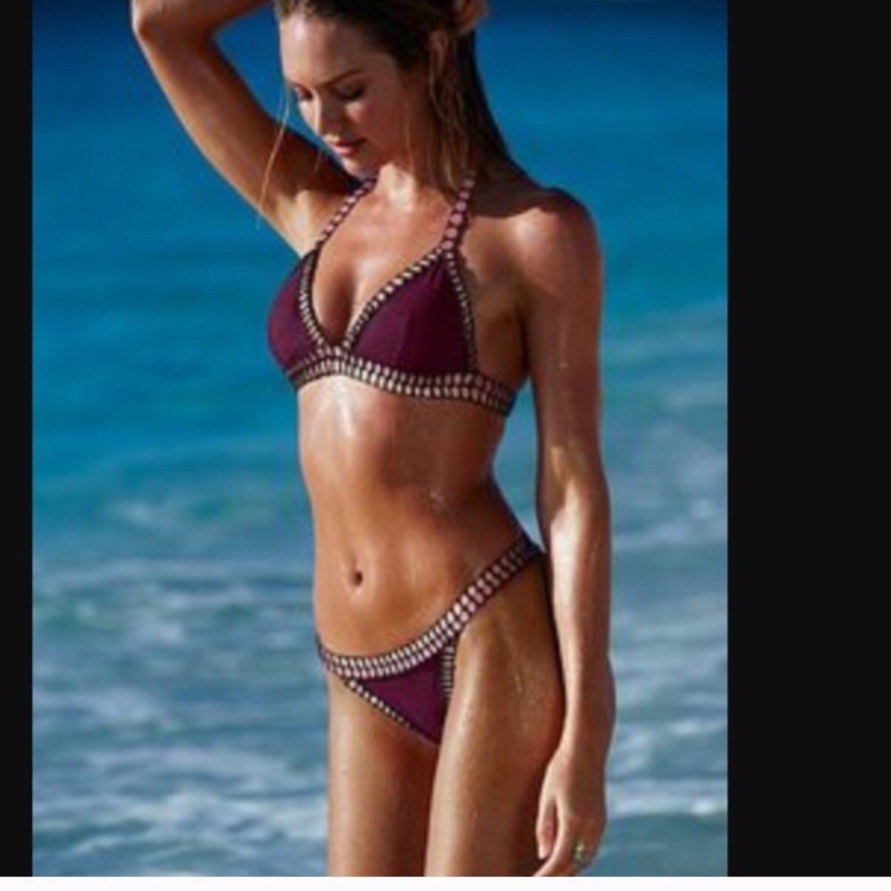 NEVER WORN Victoria's Secret 2piece crochet bikini