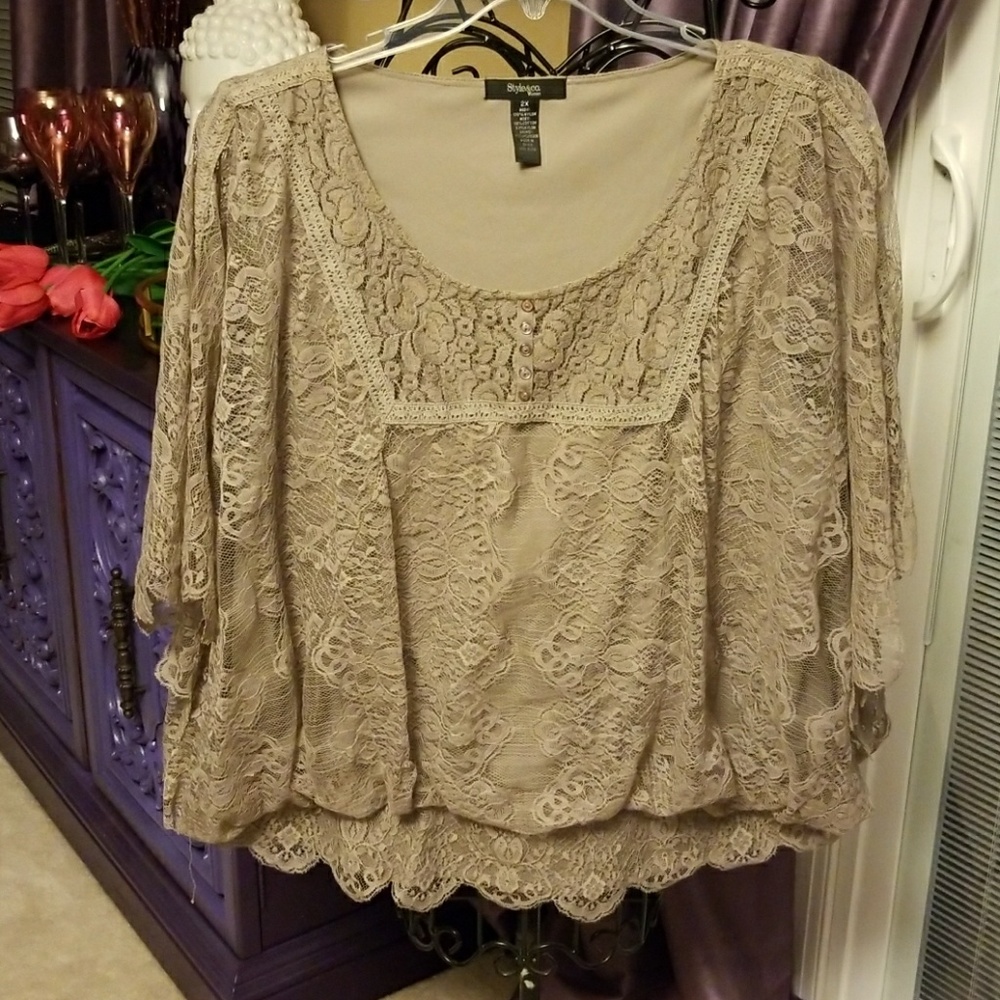 Lace blouse