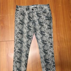 LAST CHANCE: Snakeskin CAbi Skinny Jeans