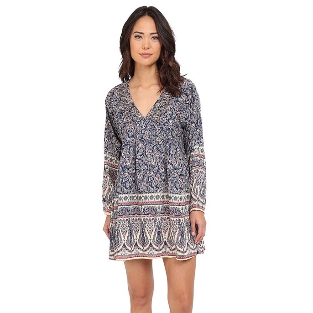 Brigitte Bailey "Sadie" Long Sleeve Boho Dress