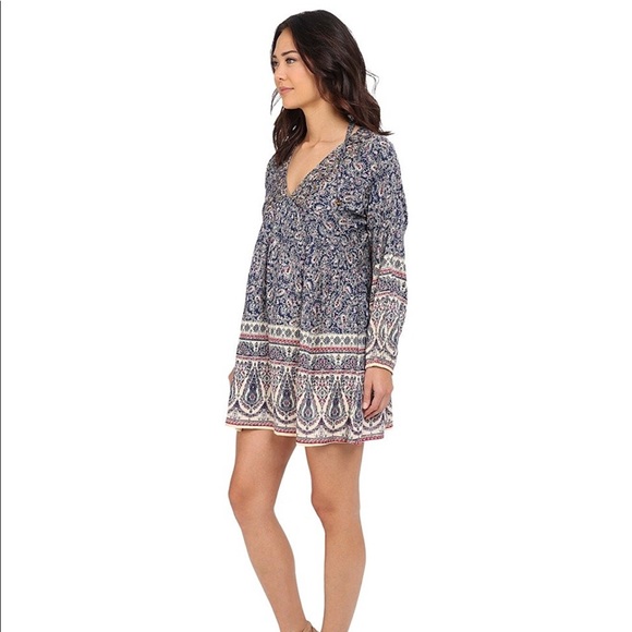 Brigitte Bailey "Sadie" Long Sleeve Boho Dress - Picture 2 of 3