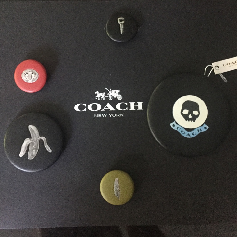 Coach pin set