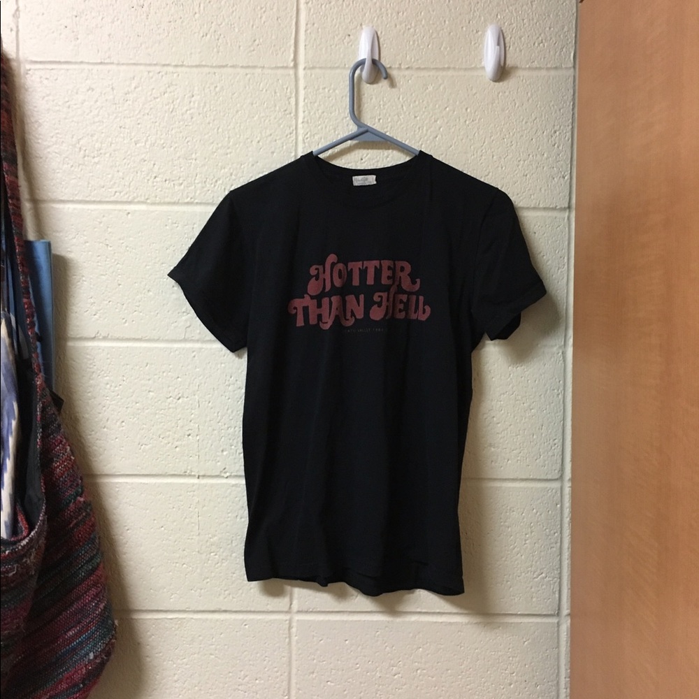 Brandy Melville Hotter Than Hell Tee
