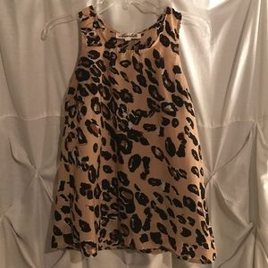 Leopard Print Blouse