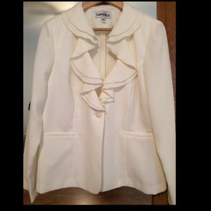 Pearl White Blazer