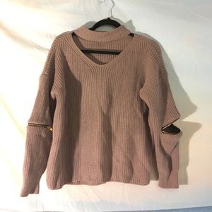 Light Purple Spring sweater