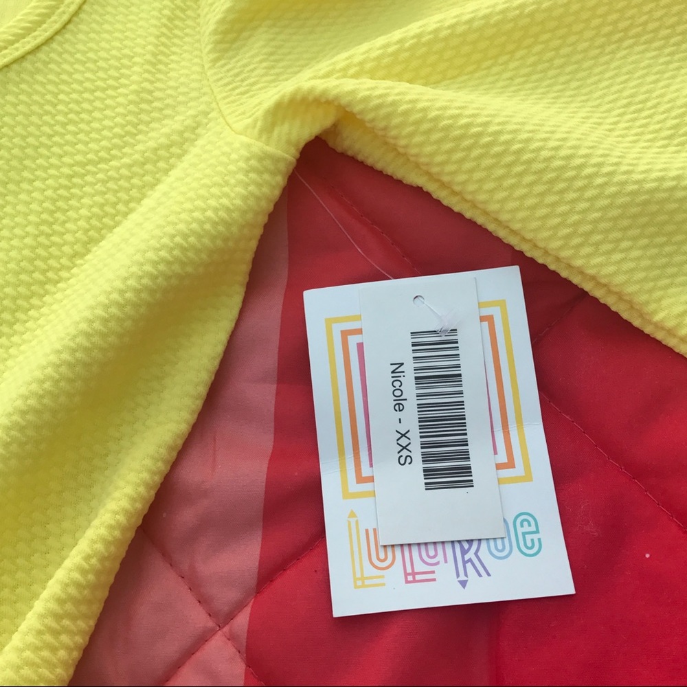 BNWT LuLaRoe Nicole Dress XXS - Picture 3 of 5