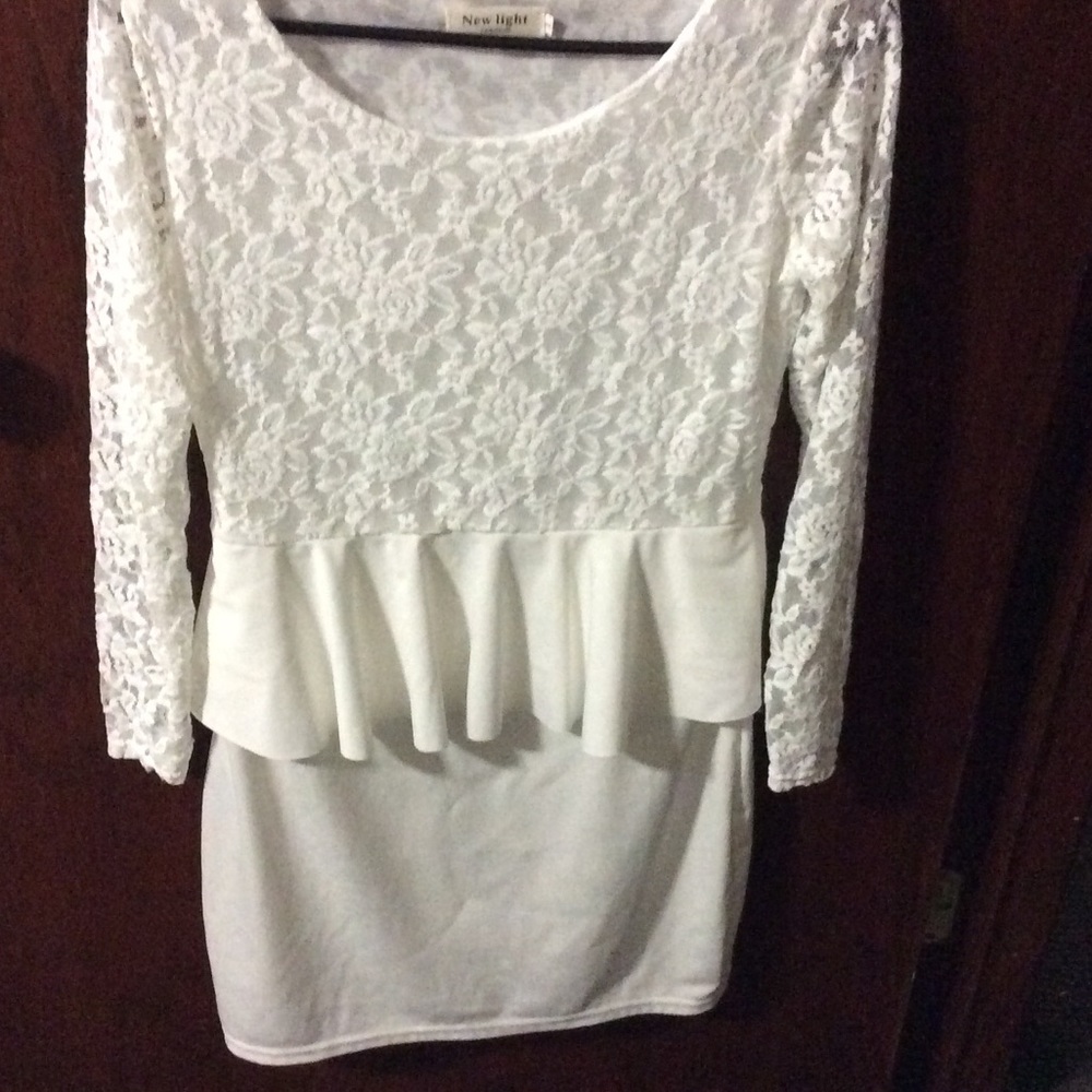 White dress