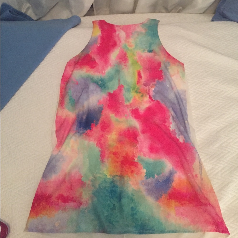 Watercolor sundress