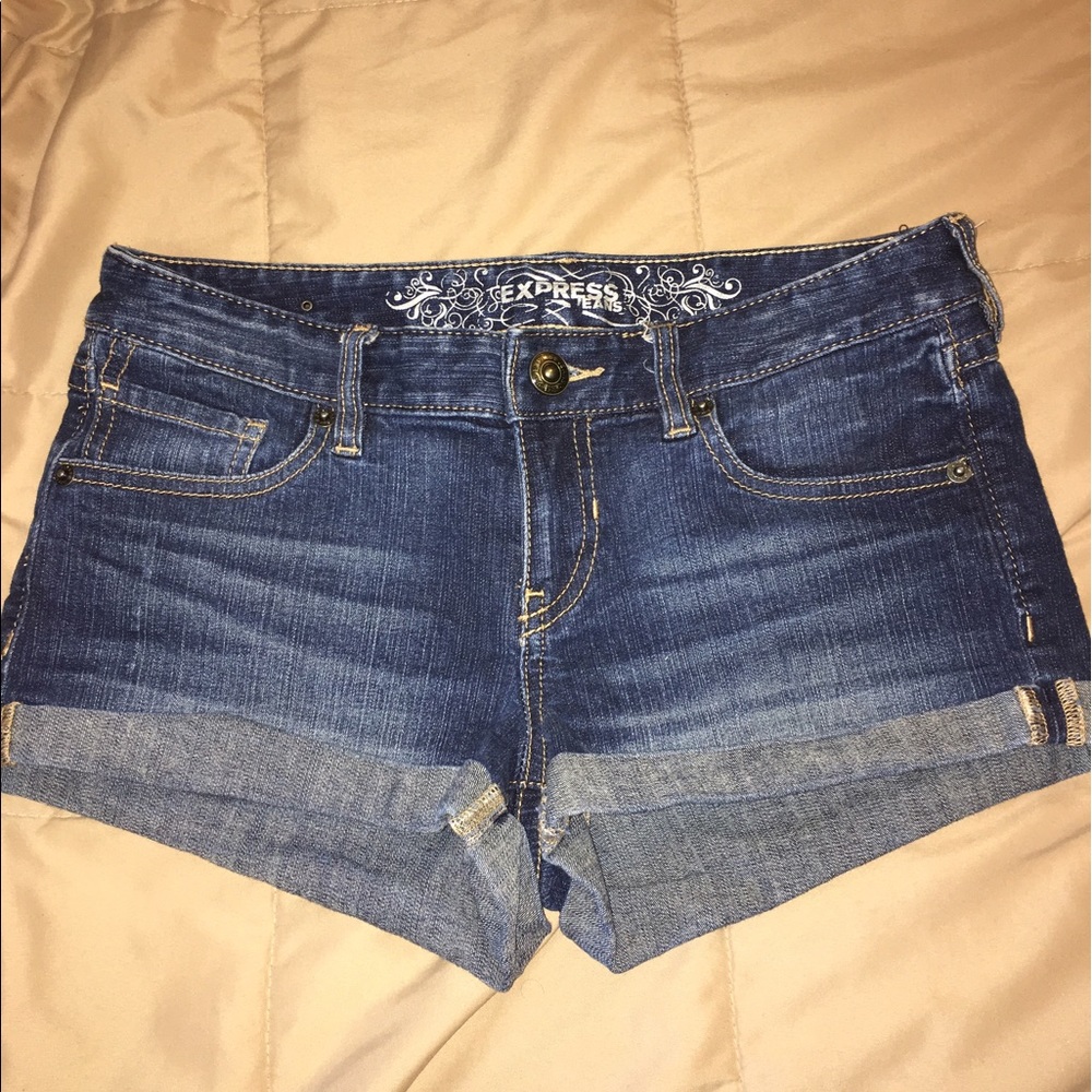 EXPRESS jean shorts