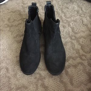 Steve Madden Black Booties