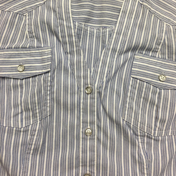 Express striped button down - Picture 3 of 4