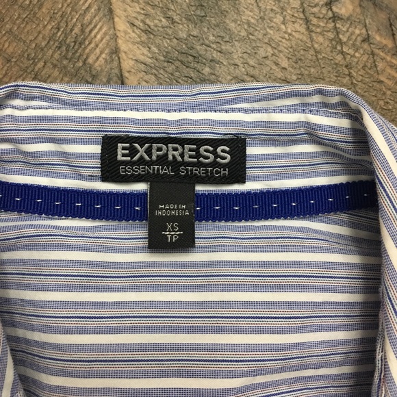 Express striped button down - Picture 4 of 4