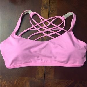 Lululemon Pink sports bra