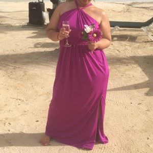 Beach Perfect Bridesmaid Dress- Vera Wang- Casis