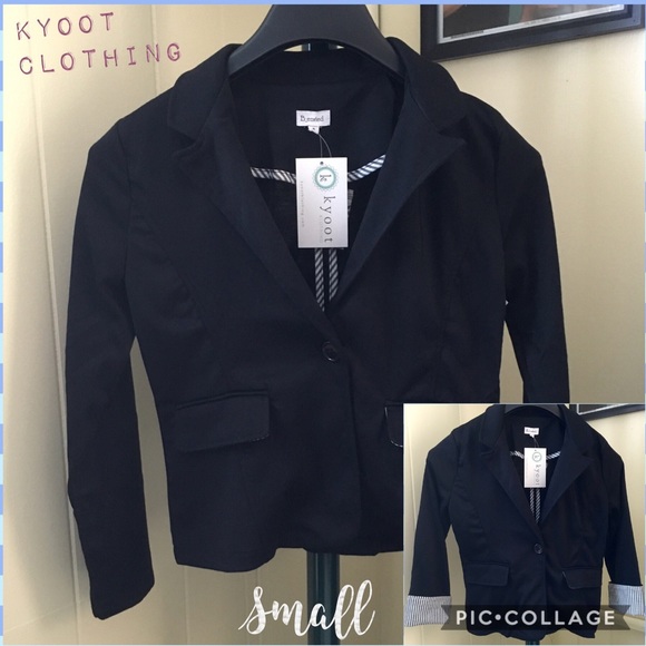 💼Black Blazer Small NWT 👠 - Picture 2 of 4
