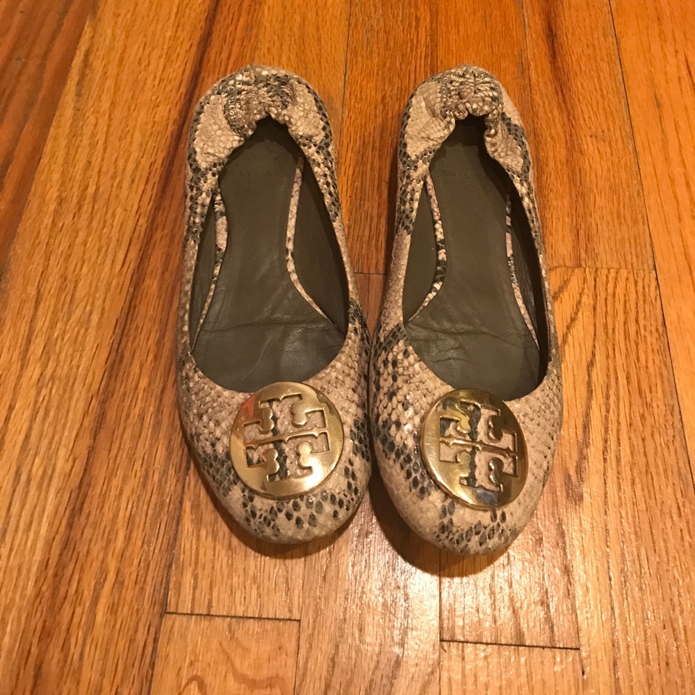 Tory burch reva ballet flats size 8