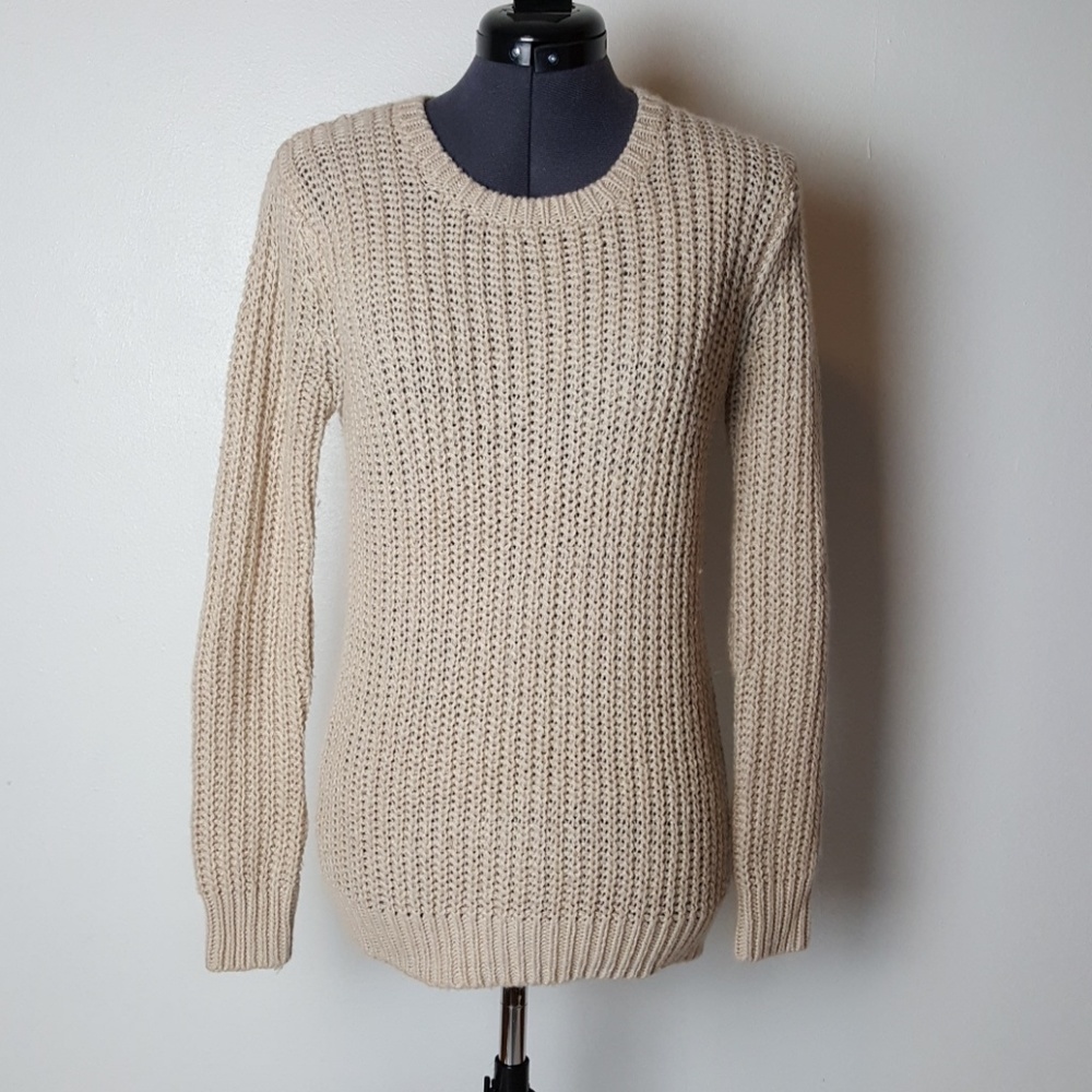 Tan Forever 21 Comfy Trendy Sweater sz S