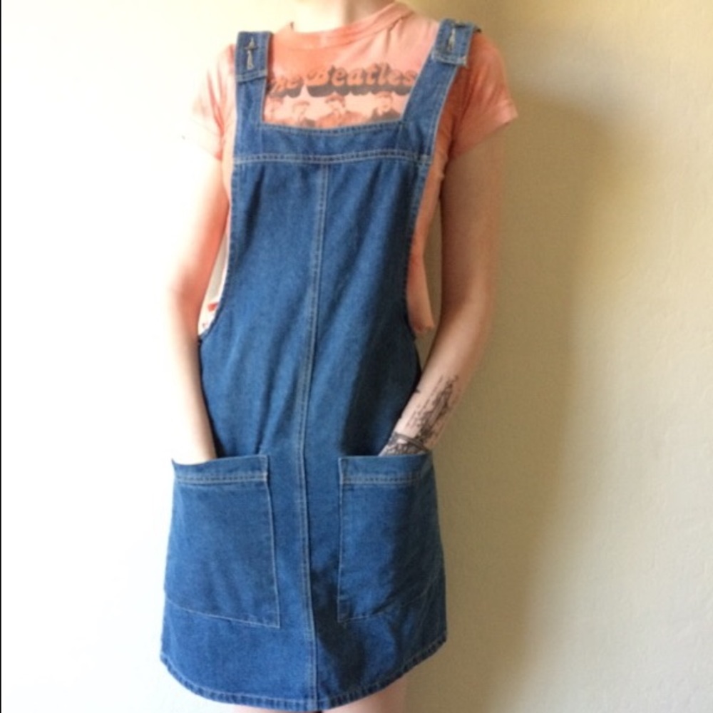 Pinafore Dress/ Denim Dress