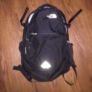 North Face book bag