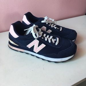Women's New Balance 515 shoes blue/pastel pink