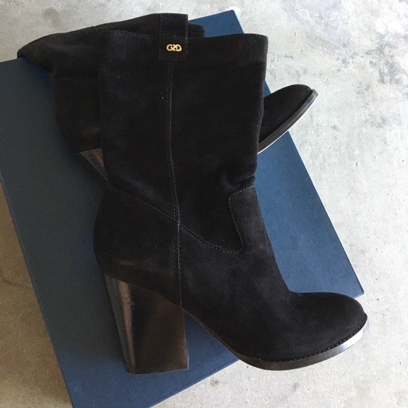 NWB Cole Haan Nightingale Suede Bootie Boots - Picture 7 of 8