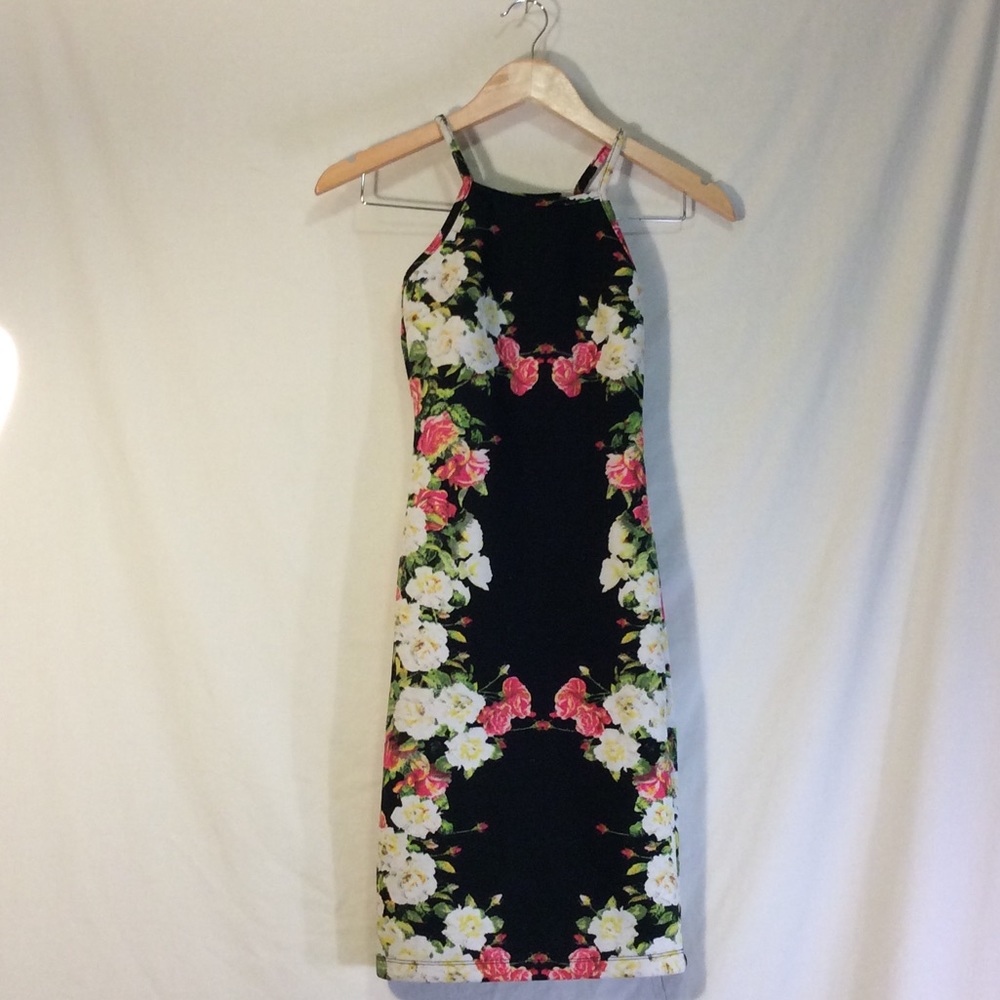 Body Con Floral Dress