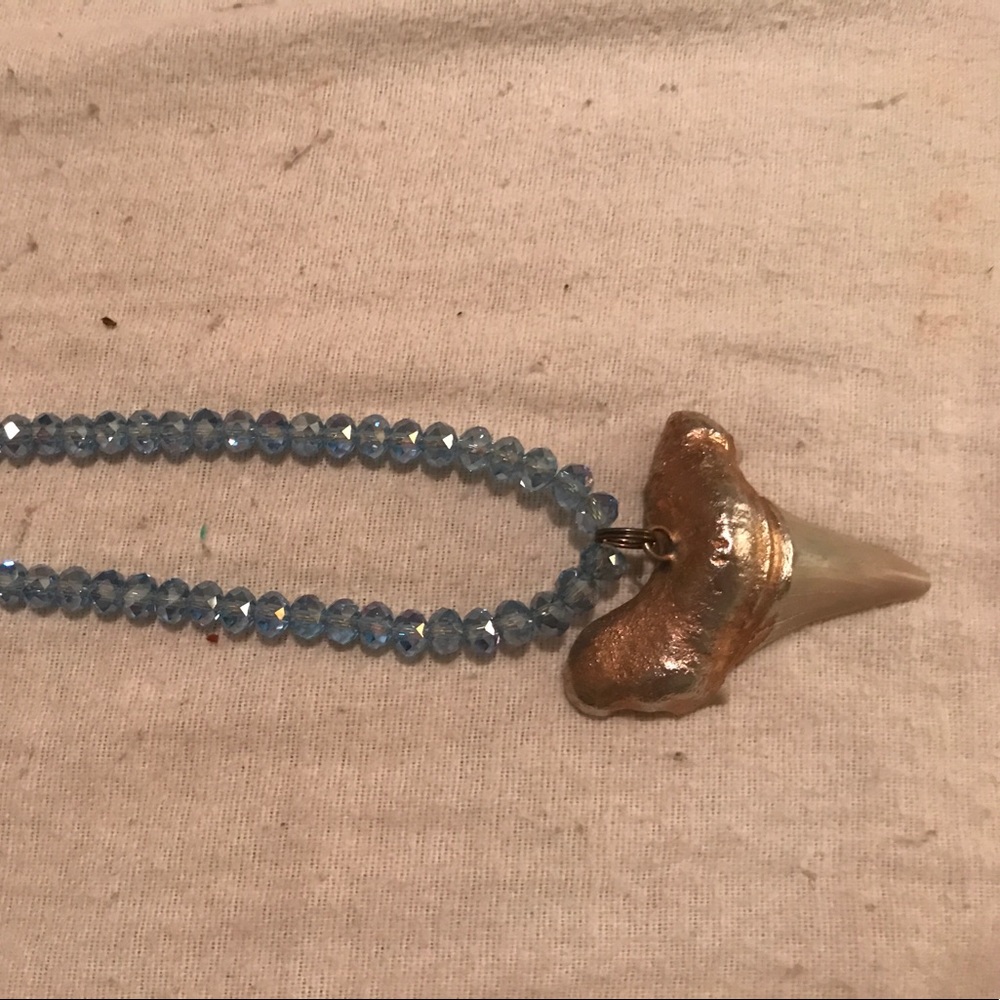 Custom Made Sharks Tooth Necklace