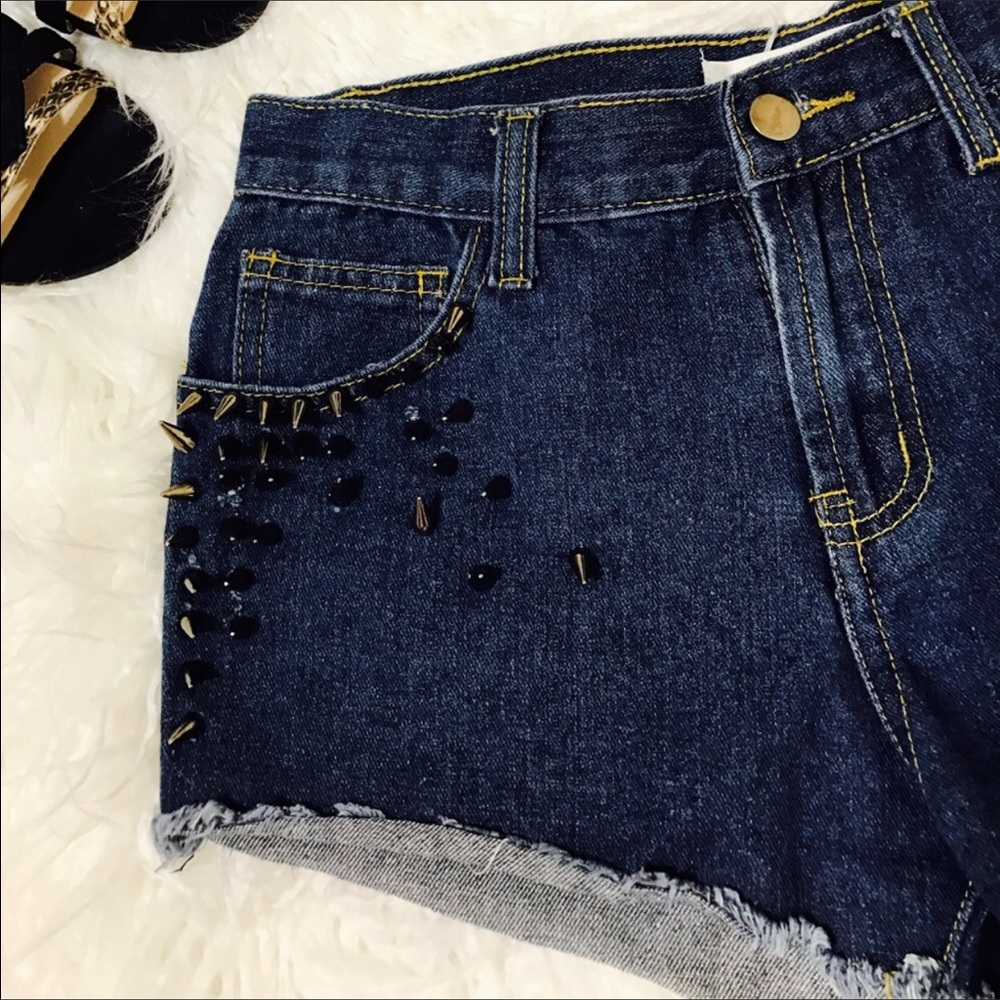 Jean shorts from boutique